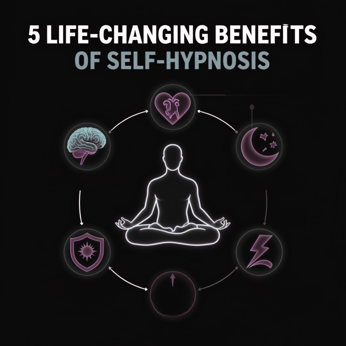 Woman meditation self-hypnosis practice - Hypnowisdom