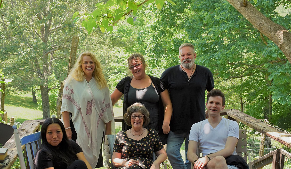 June 2021 hypnosis training class on deck Western NC