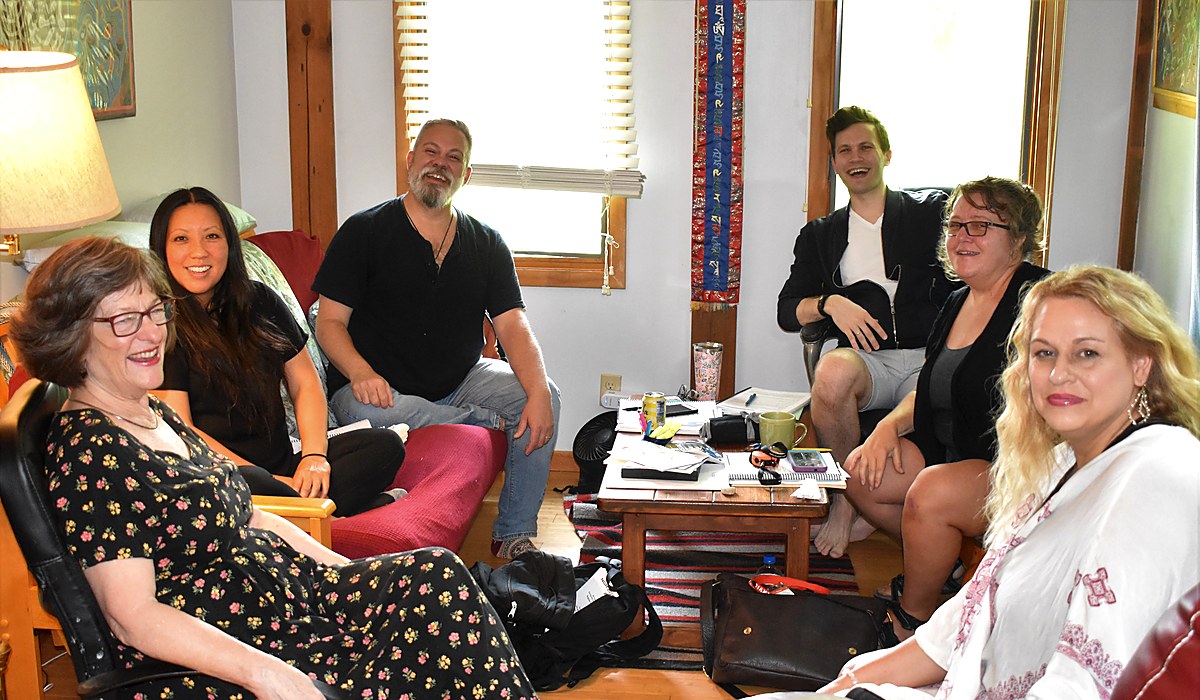 Hypnosis certification class indoors Hypnowisdom NC